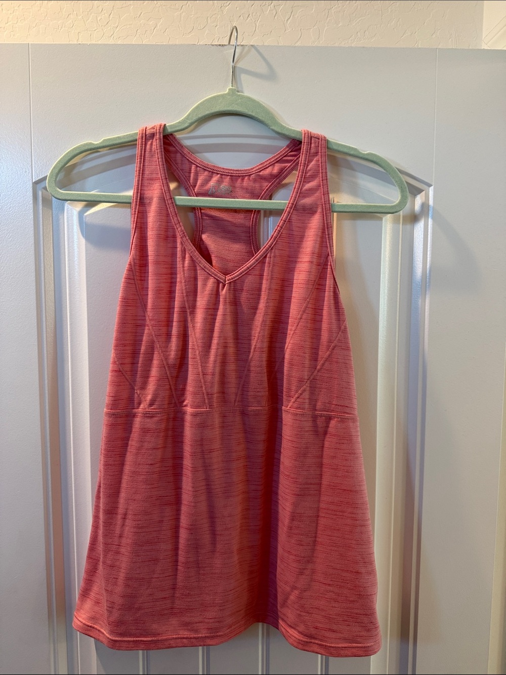 SkirtSports Pink Heather Racerback Tank Top